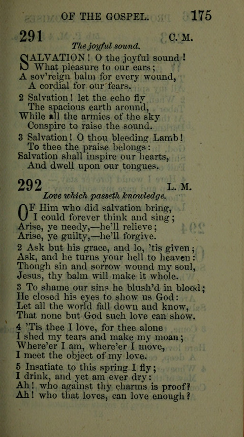 A Collection of Hymns for the use of the African Methodist Episcopal Zion Church in America page 169