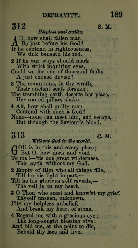 A Collection of Hymns for the use of the African Methodist Episcopal Zion Church in America page 183