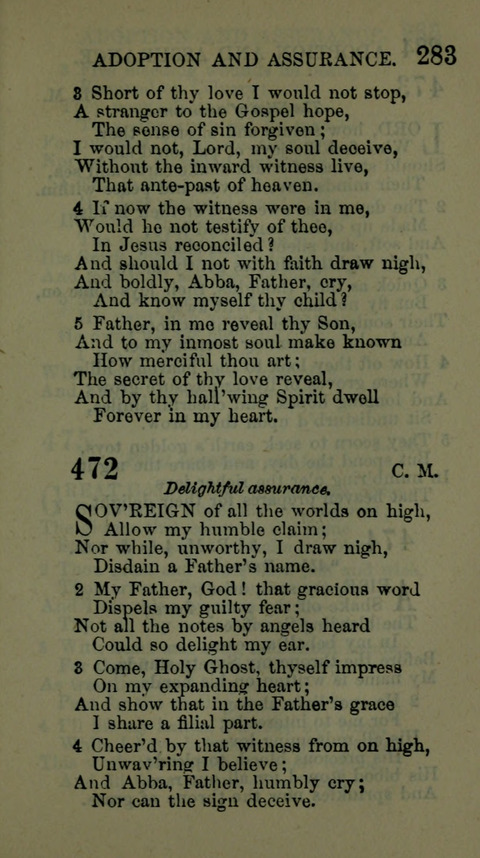 A Collection of Hymns for the use of the African Methodist Episcopal Zion Church in America page 277