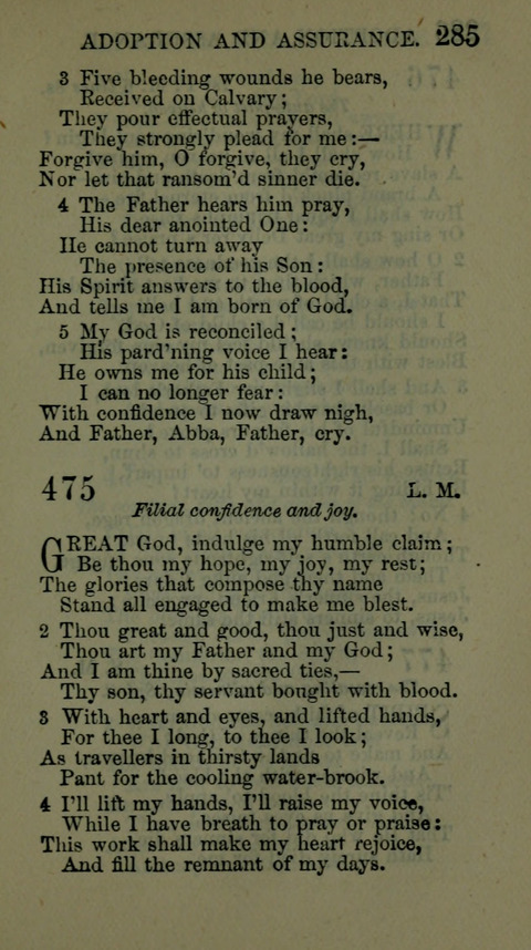 A Collection of Hymns for the use of the African Methodist Episcopal Zion Church in America page 279