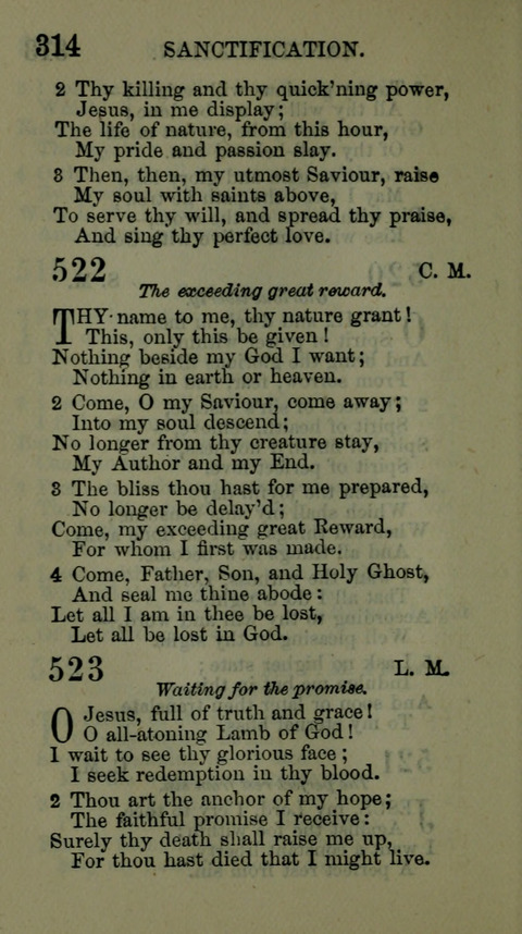 A Collection of Hymns for the use of the African Methodist Episcopal Zion Church in America page 308