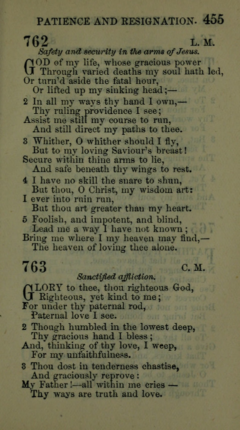 A Collection of Hymns for the use of the African Methodist Episcopal Zion Church in America page 449