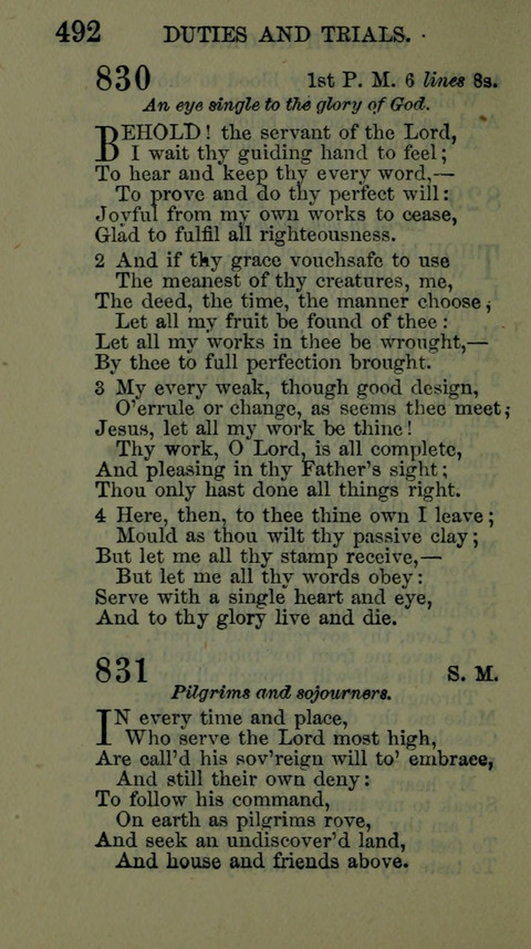 A Collection of Hymns for the use of the African Methodist Episcopal Zion Church in America page 486