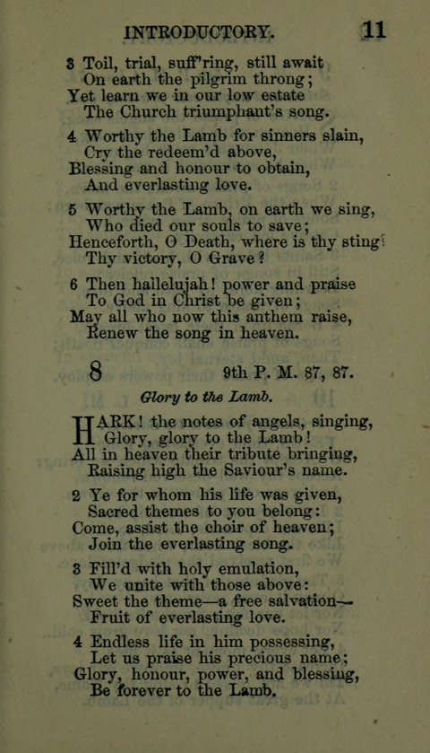 A Collection of Hymns for the use of the African Methodist Episcopal Zion Church in America page 5