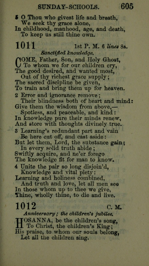 A Collection of Hymns for the use of the African Methodist Episcopal Zion Church in America page 599