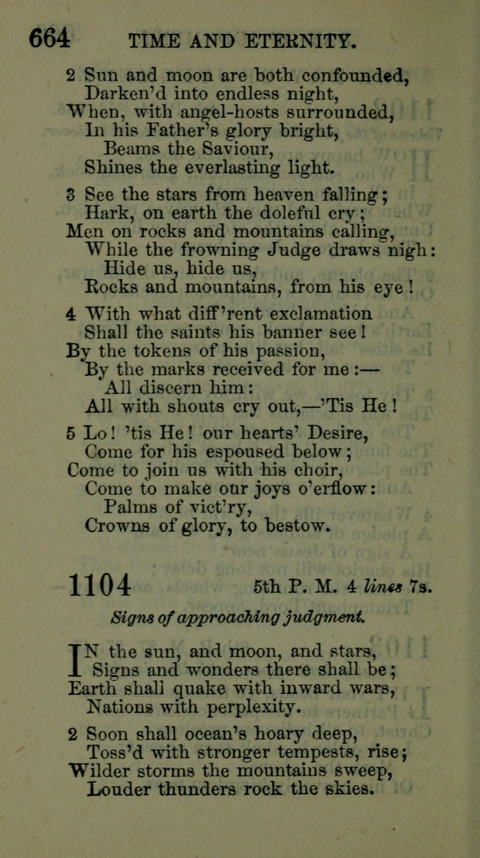 A Collection of Hymns for the use of the African Methodist Episcopal Zion Church in America page 658