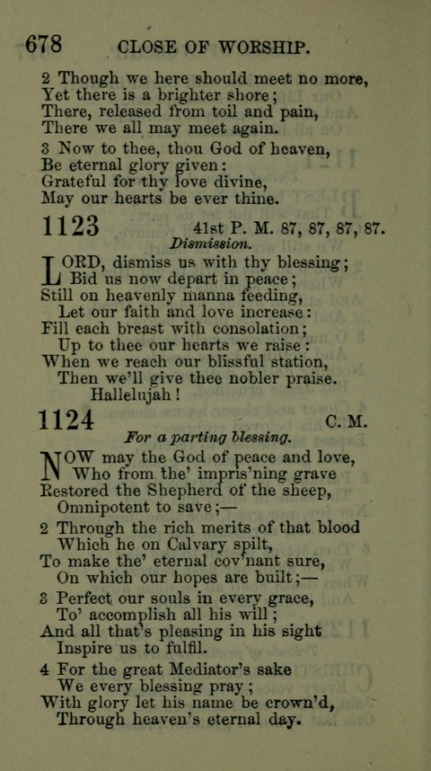 A Collection of Hymns for the use of the African Methodist Episcopal Zion Church in America page 672