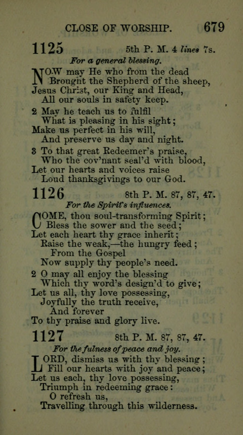 A Collection of Hymns for the use of the African Methodist Episcopal Zion Church in America page 673