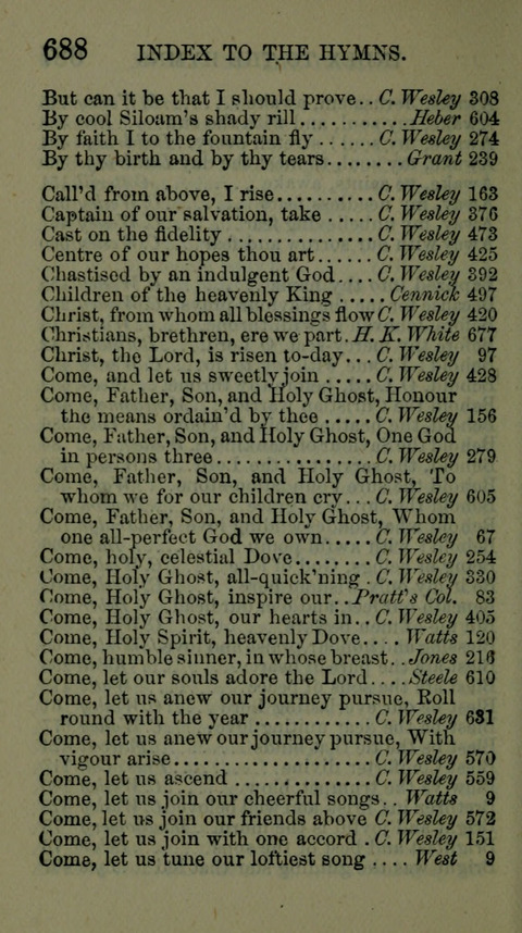 A Collection of Hymns for the use of the African Methodist Episcopal Zion Church in America page 682
