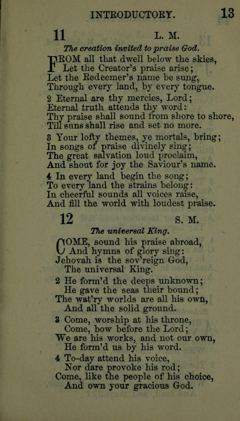 A Collection of Hymns for the use of the African Methodist Episcopal Zion Church in America page 7