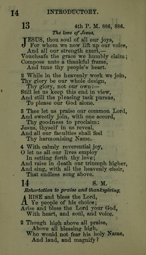 A Collection of Hymns for the use of the African Methodist Episcopal Zion Church in America page 8