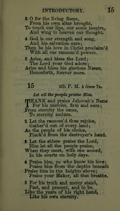 A Collection of Hymns for the use of the African Methodist Episcopal Zion Church in America page 9