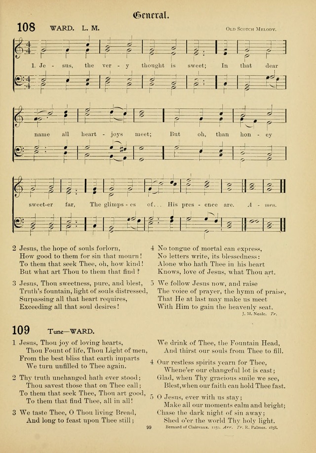 The Academic Hymnal page 100