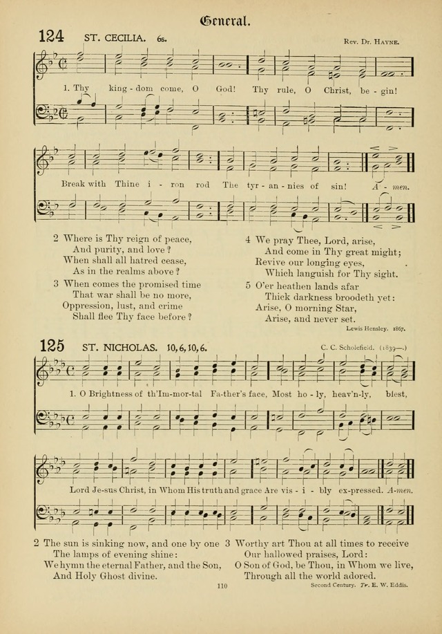 The Academic Hymnal page 111