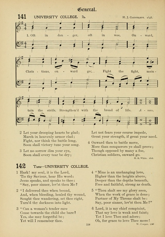 The Academic Hymnal page 119