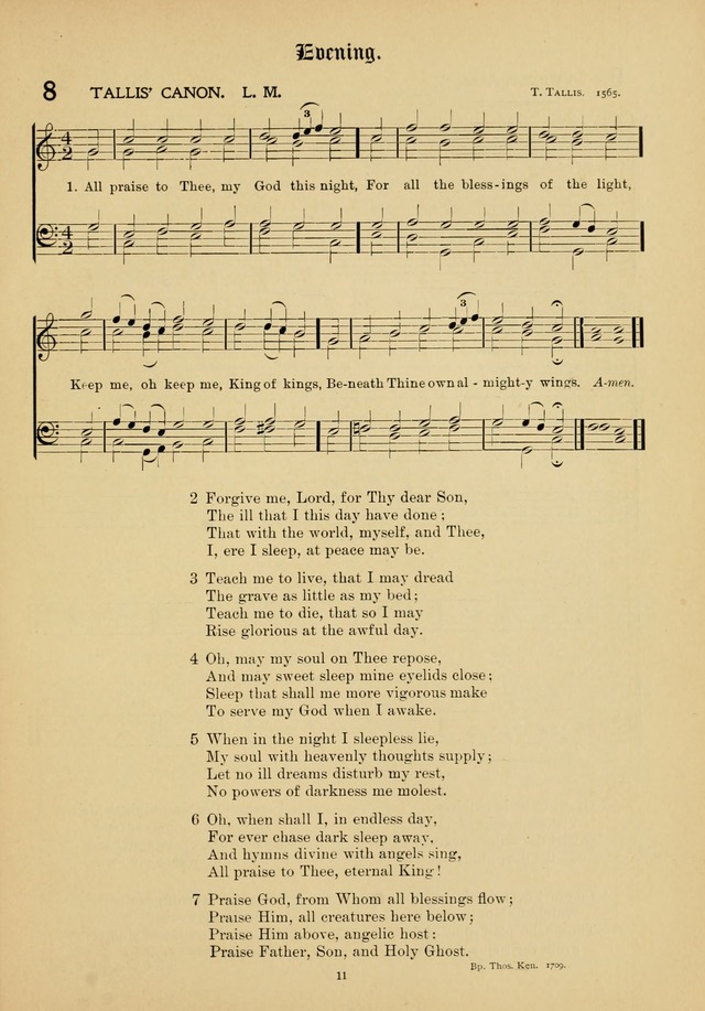 The Academic Hymnal page 12