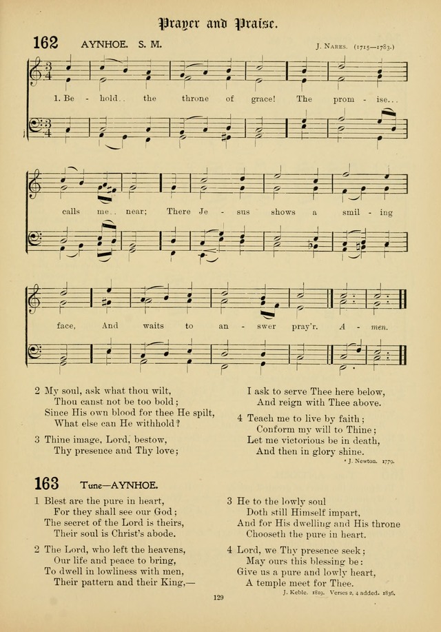 The Academic Hymnal page 130