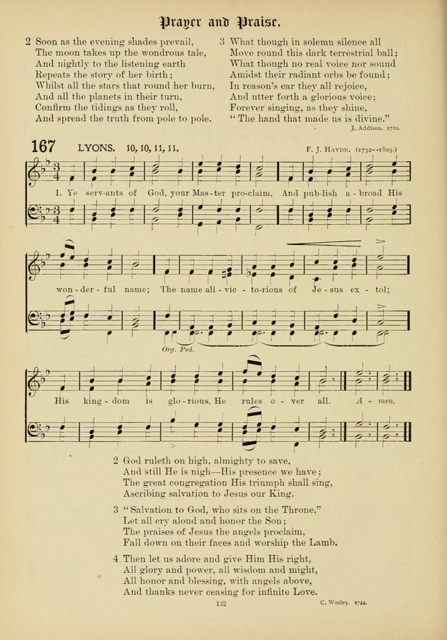 The Academic Hymnal page 133