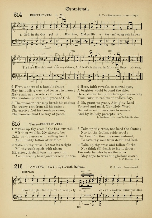 The Academic Hymnal page 163