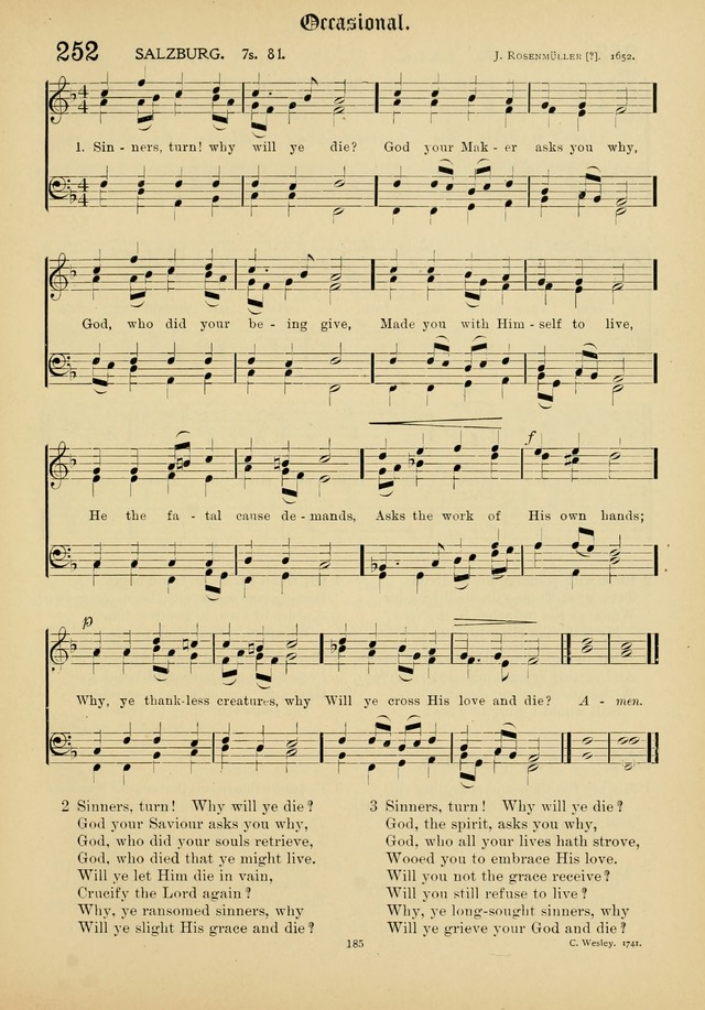 The Academic Hymnal page 186
