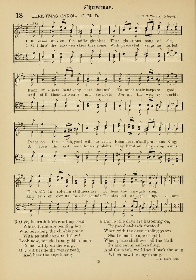 The Academic Hymnal page 21