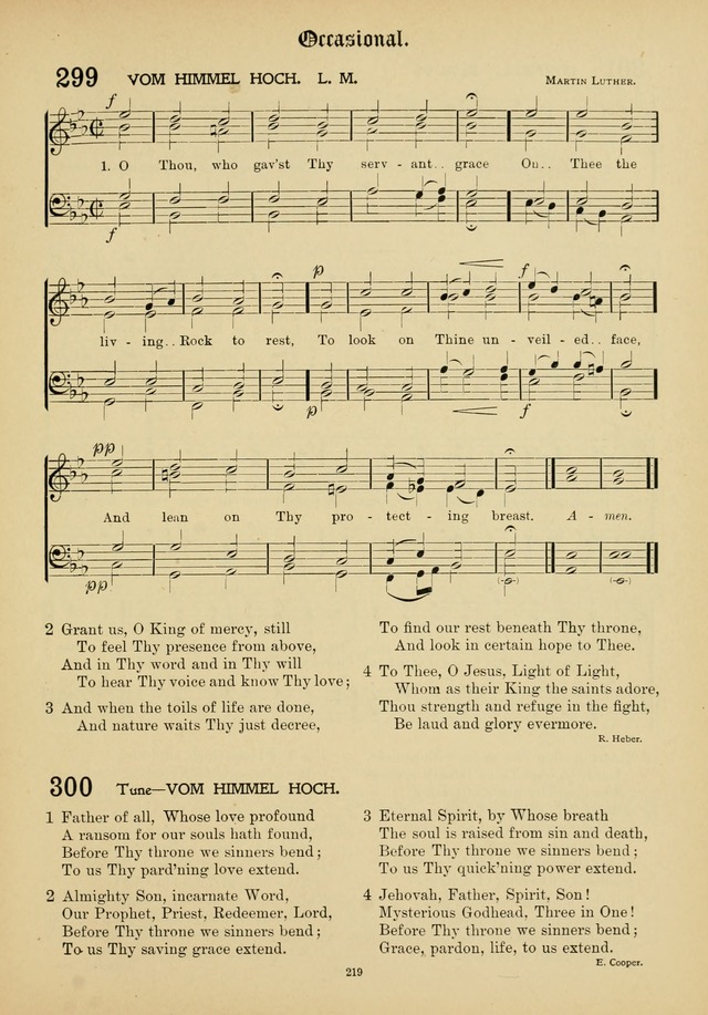 The Academic Hymnal page 220