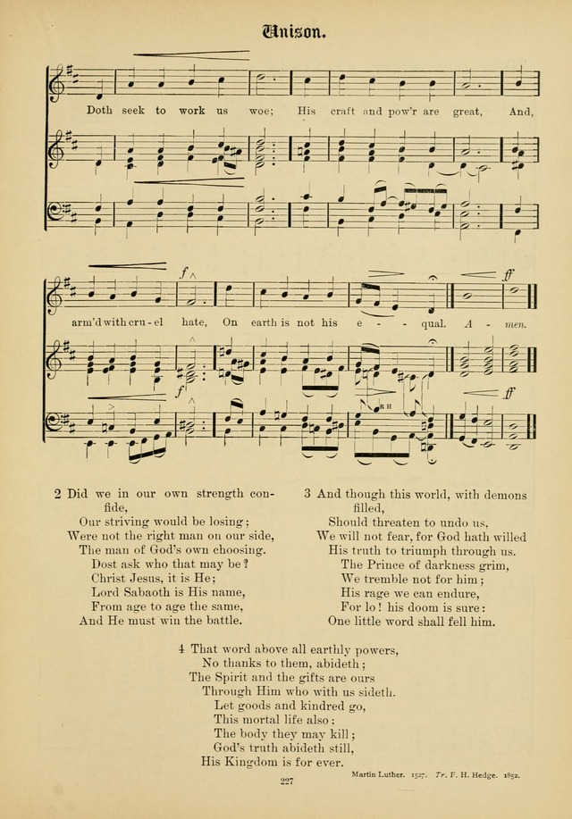 The Academic Hymnal page 228