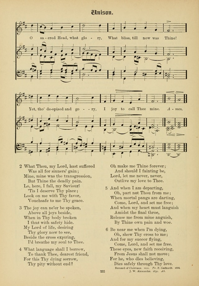 The Academic Hymnal page 233