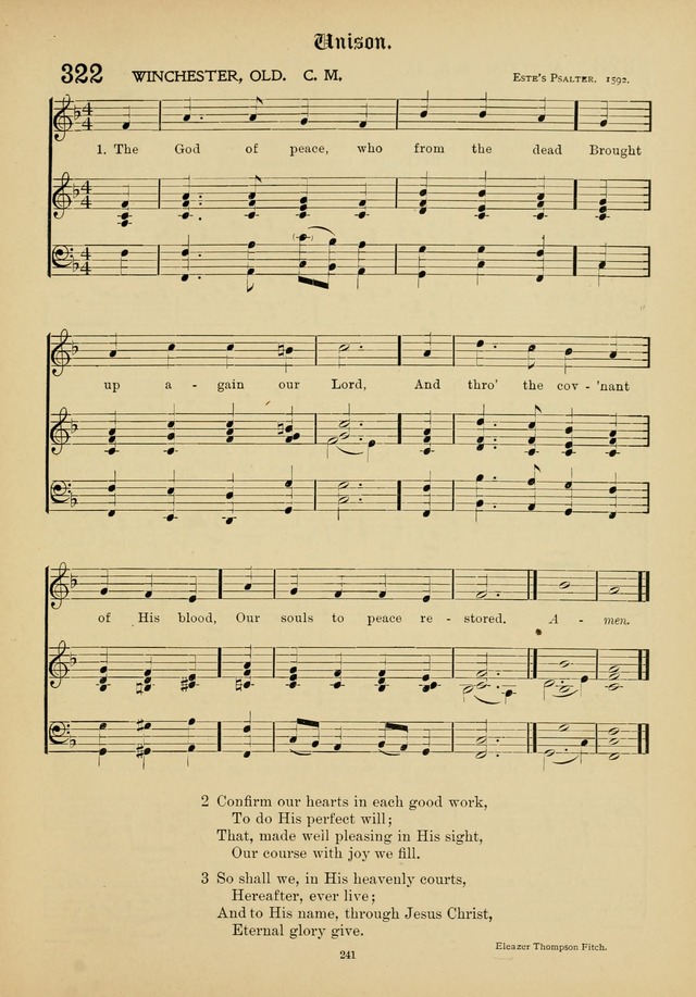The Academic Hymnal page 242