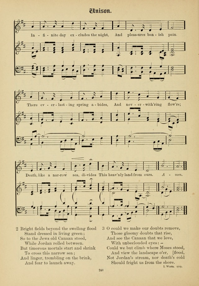 The Academic Hymnal page 249