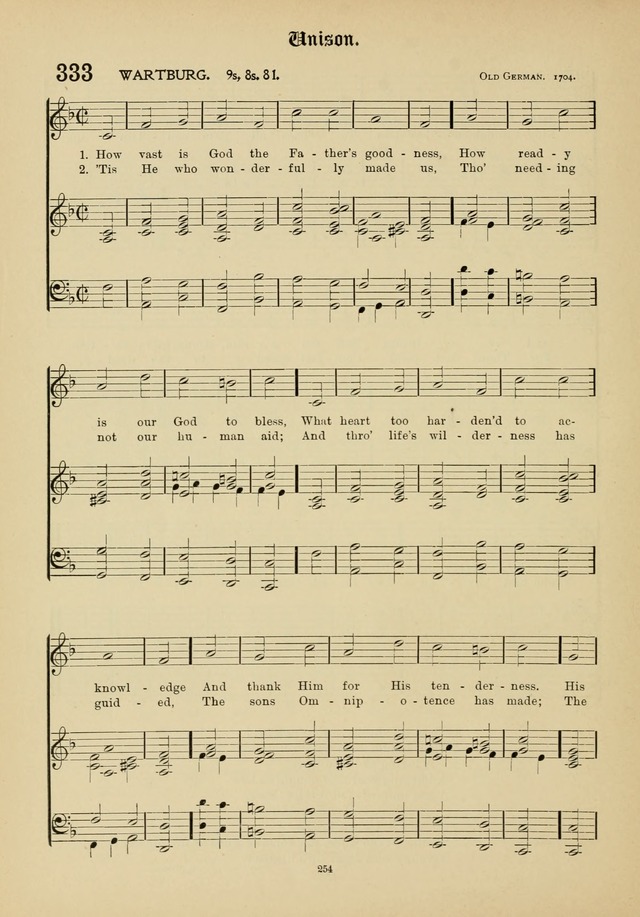 The Academic Hymnal page 255