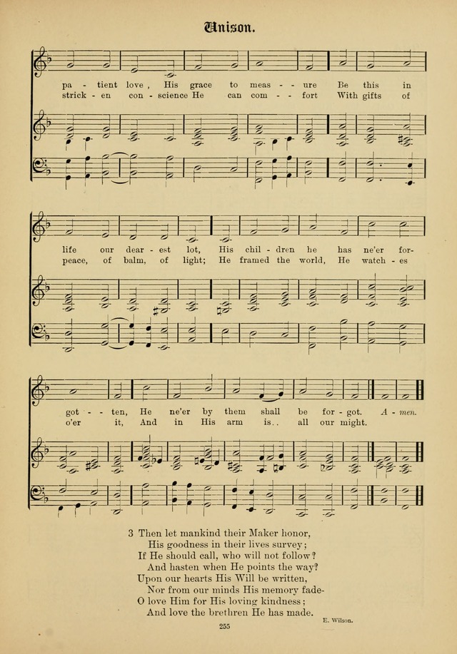 The Academic Hymnal page 256