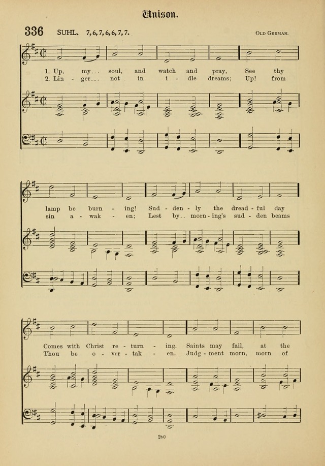 The Academic Hymnal page 261