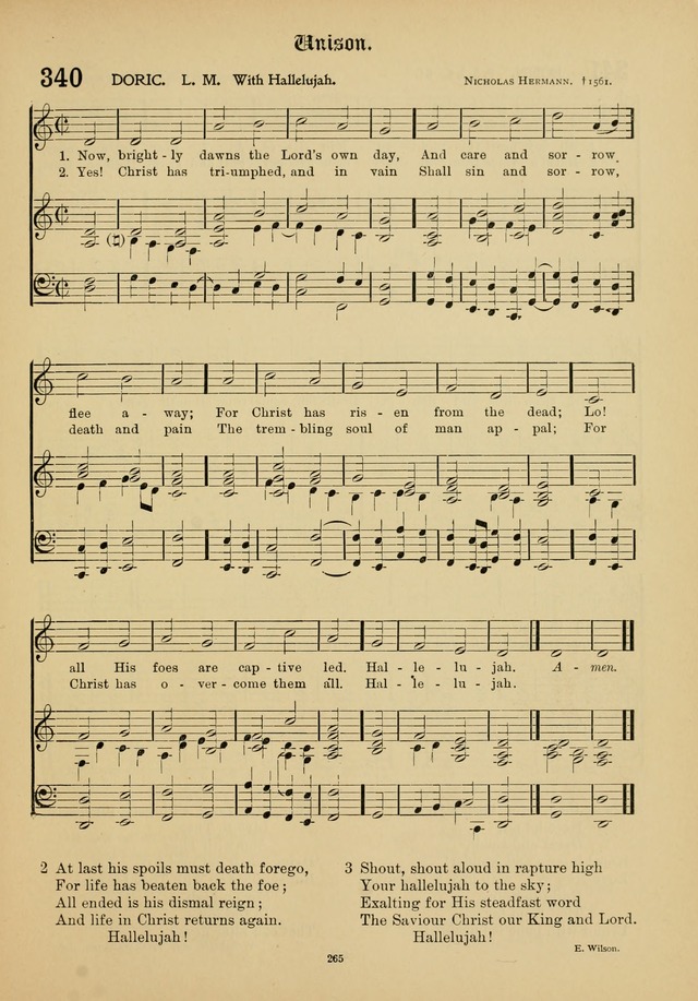 The Academic Hymnal page 266