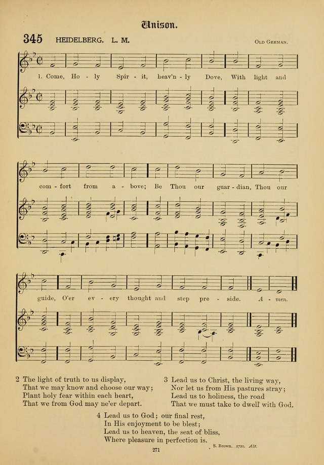 The Academic Hymnal page 272