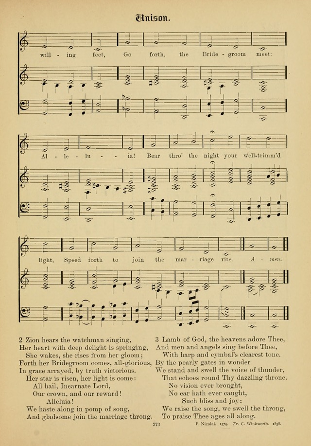 The Academic Hymnal page 274