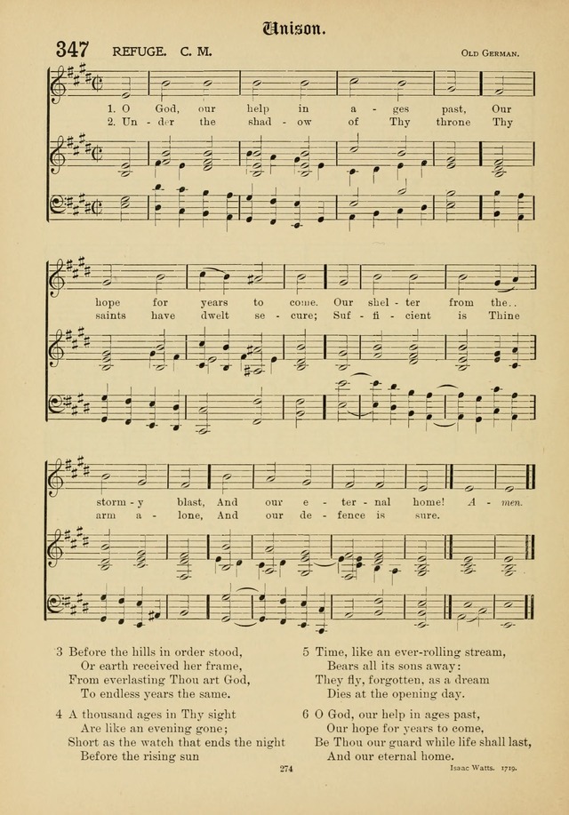 The Academic Hymnal page 275