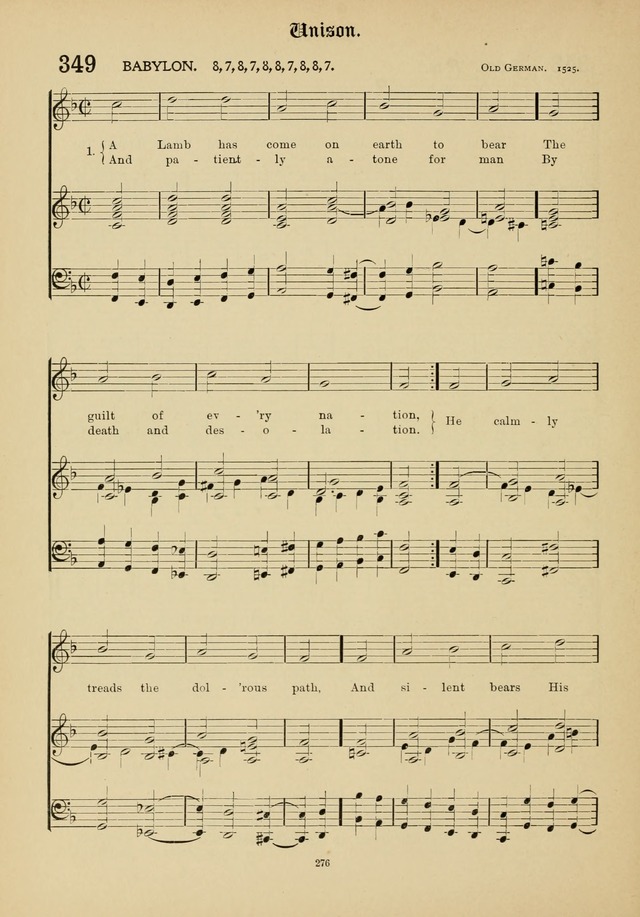 The Academic Hymnal page 277