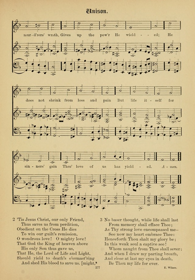 The Academic Hymnal page 278