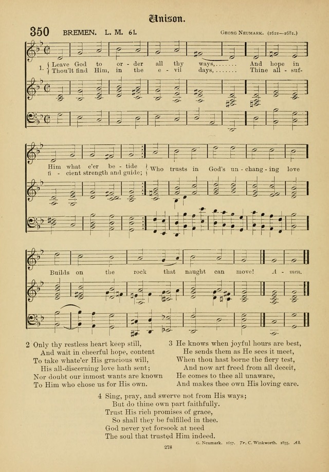 The Academic Hymnal page 279