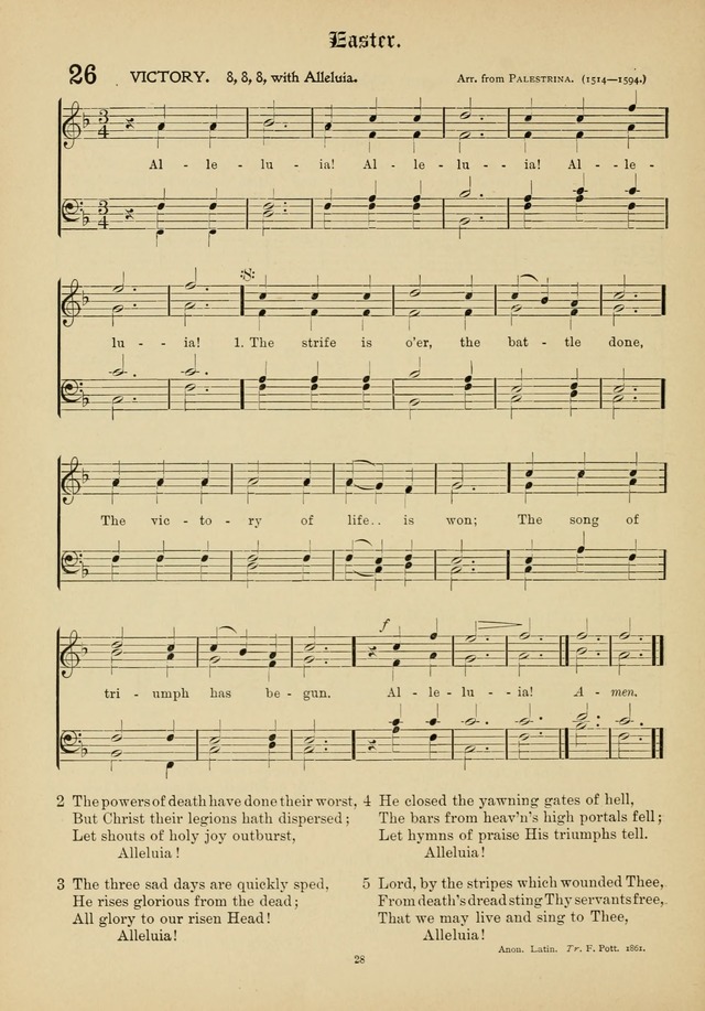 The Academic Hymnal page 29