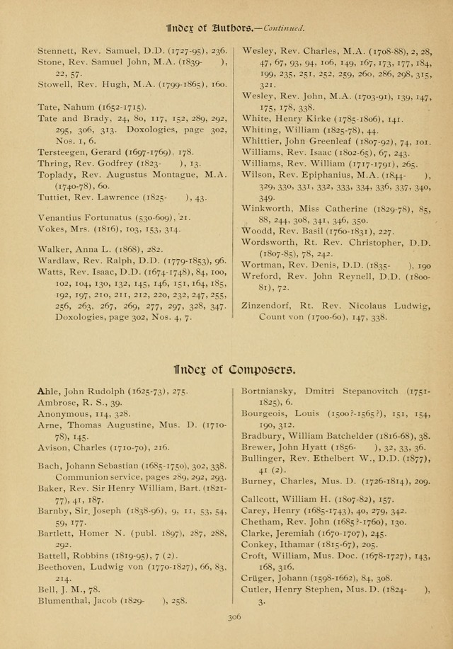 The Academic Hymnal page 307