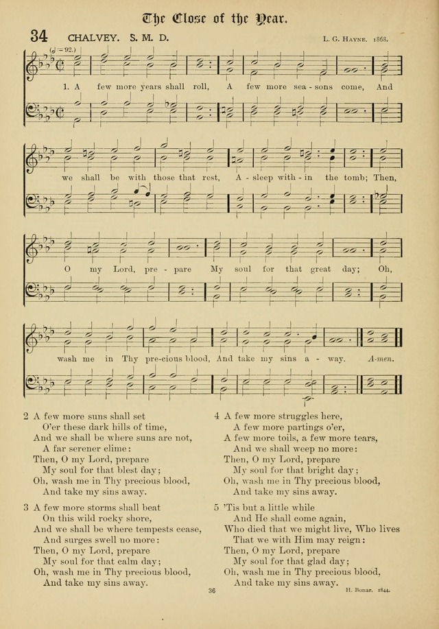 The Academic Hymnal page 37