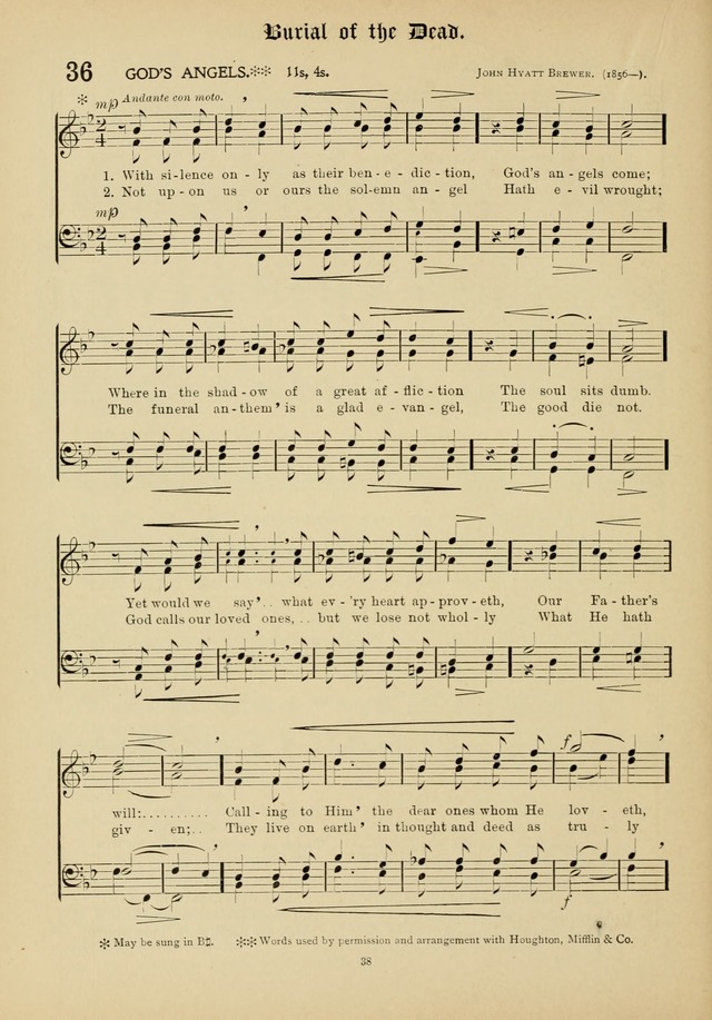 The Academic Hymnal page 39