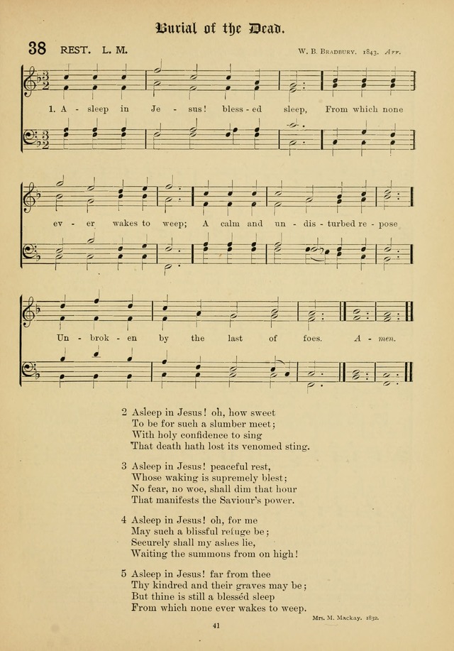 The Academic Hymnal page 42