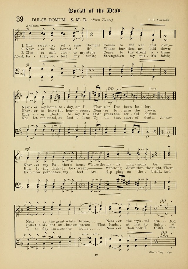 The Academic Hymnal page 43