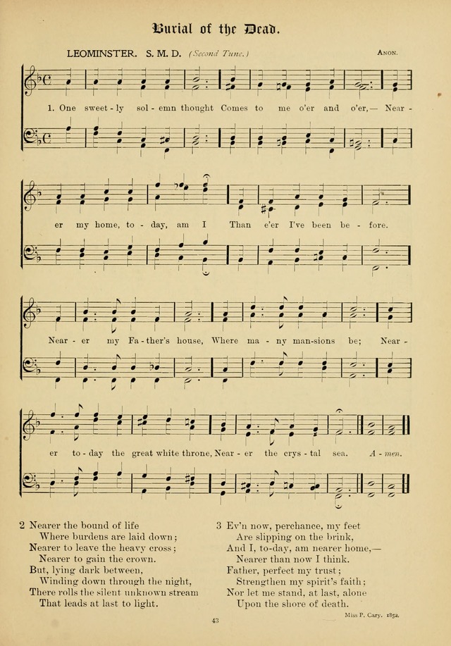 The Academic Hymnal page 44