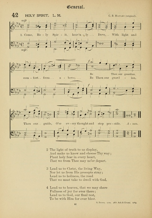 The Academic Hymnal page 47