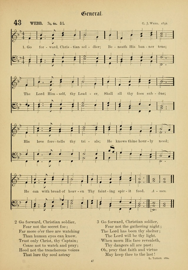 The Academic Hymnal page 48