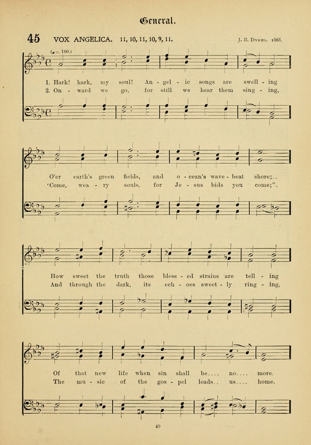 The Academic Hymnal page 50